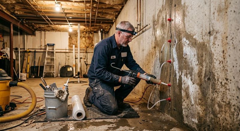 Basement Leak Repair in Sarasota, FL