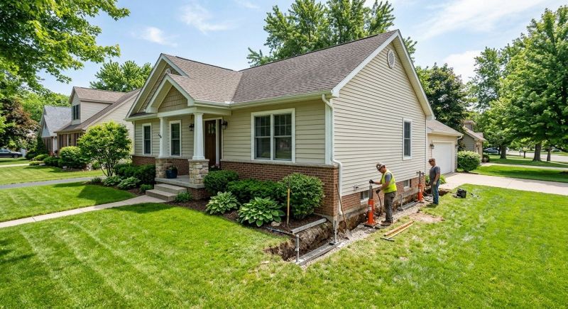 House Foundation Leveling in Columbus, OH