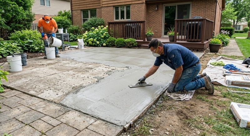 Patio Resurfacing